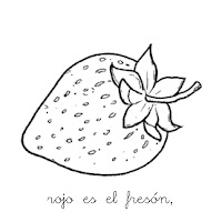 COLOR ROJO DIBUJOS PARA COLOREAR DE ROJO